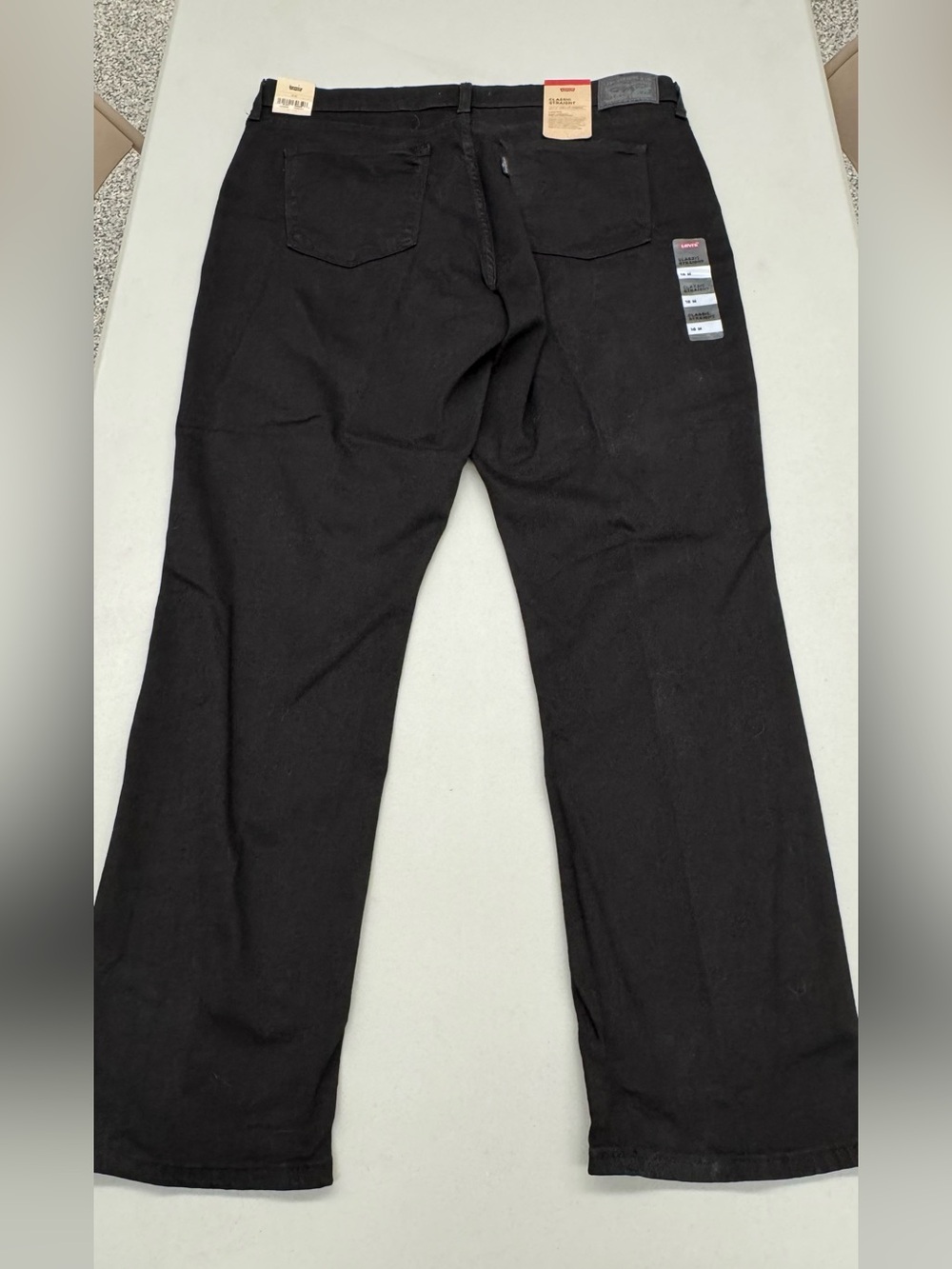 Levi's Women's Black Straight-Leg Jeans